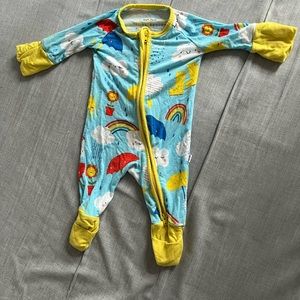 Little Sleepies preemie- EUC